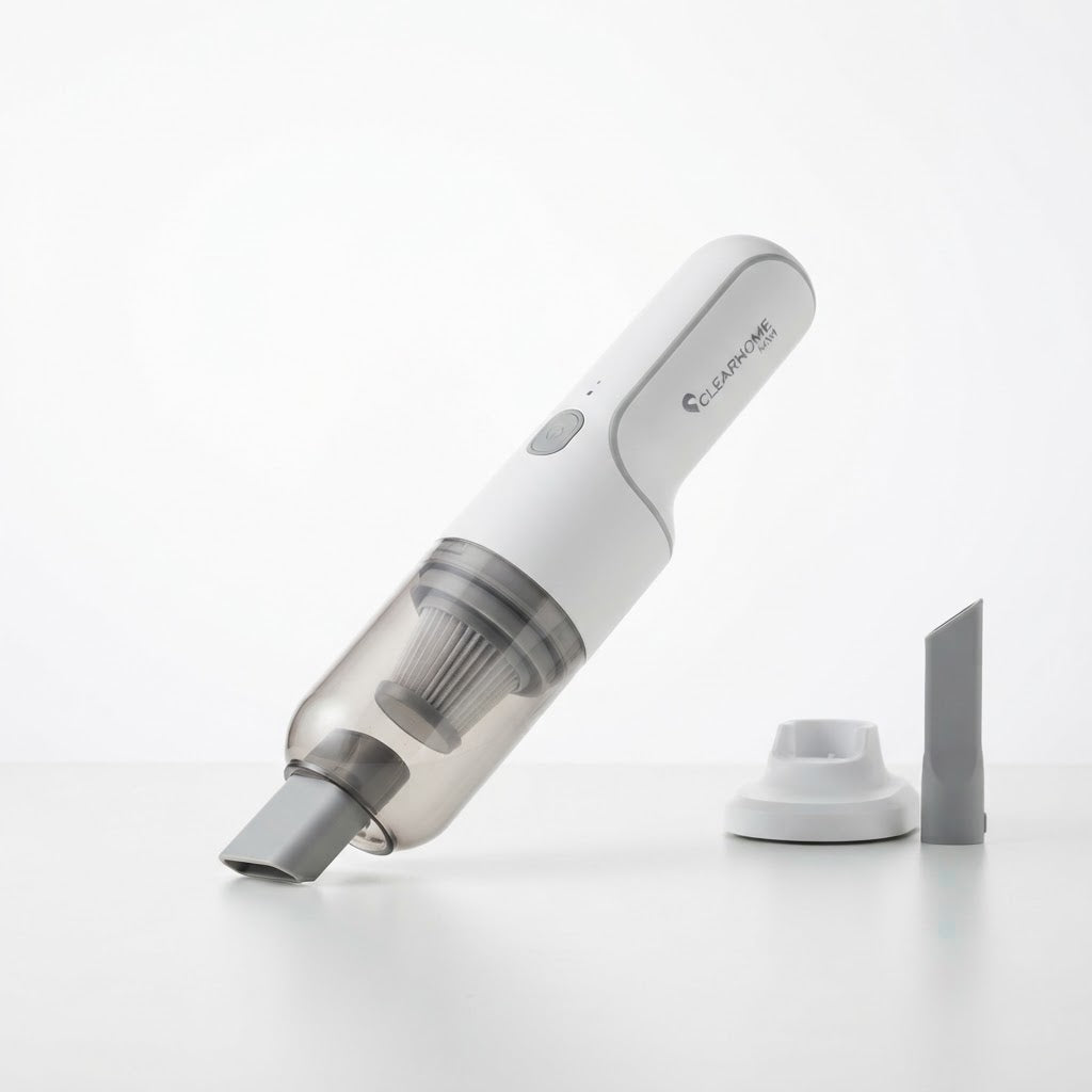Cordless mini handheld vacuum cleaner for car and home quick cleaning