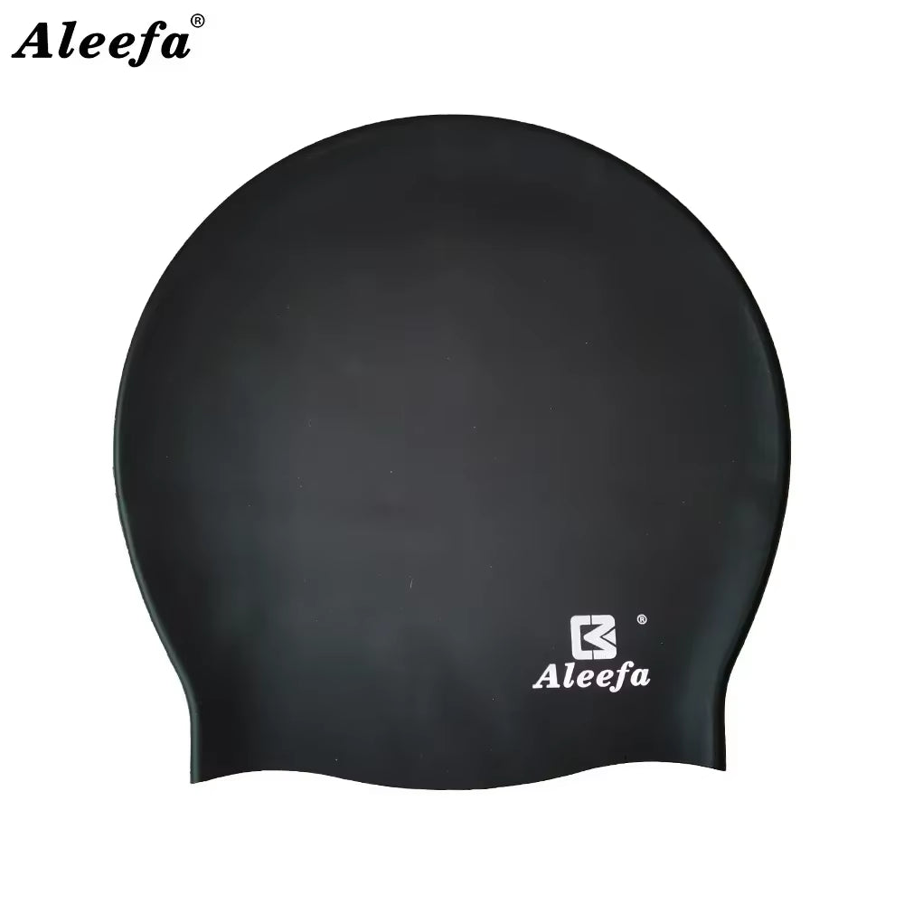 Extra Large Swim Cap for Women Long Hair Braids Dreadlocks, Silicone Bathing Swimming Caps, Weaves, Curls & Afros, Waterproof