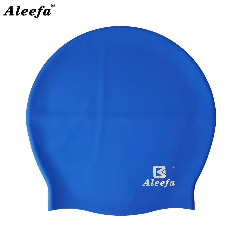 Extra Large Swim Cap for Women Long Hair Braids Dreadlocks, Silicone Bathing Swimming Caps, Weaves, Curls & Afros, Waterproof