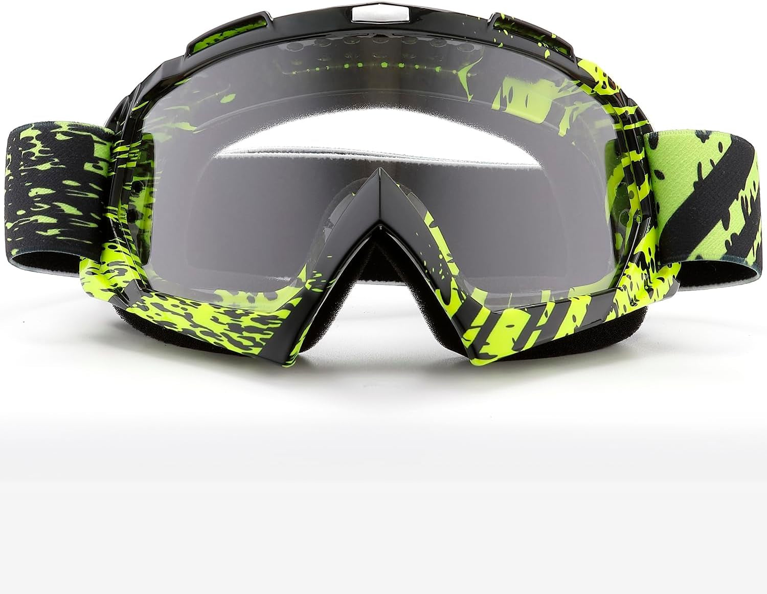 Motocross Dirt Bike Motorcycle Goggles for Youth and Adult | UV400 Windproof Dustproof,Offroad ATV MX General Riding Goggles,With Adjustable Strap