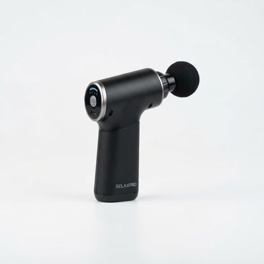 Portable deep tissue mini massage gun for muscle recovery and relief